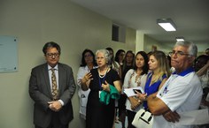 Regina Maria dos Santos, superintendente do HU,ressaltou o trabalho em conjunto