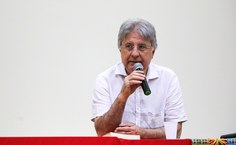 Professor da Unicamp participou da mesa de abertura. Foto: Renner Boldrino