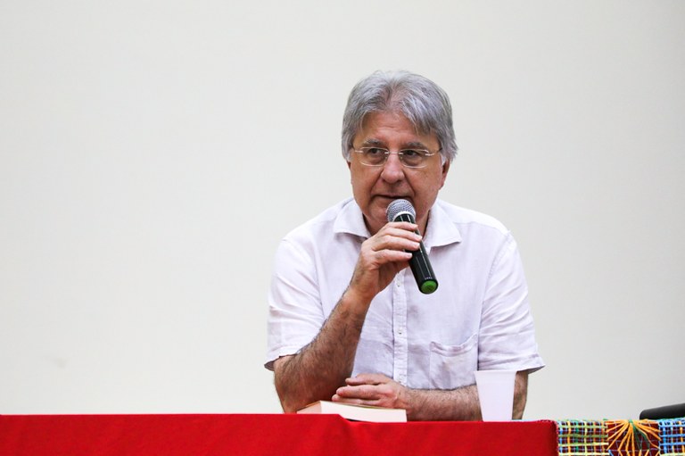 Professor da Unicamp participou da mesa de abertura. Foto: Renner Boldrino
