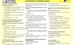 Programação completa
