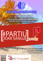 Curso de verão da Pós-graduação em Ciências da Saúde promoverá doação de sangue