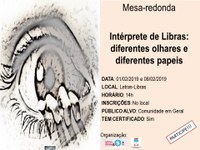Fale sedia mesa-redonda sobre a importância do intérprete de Libras