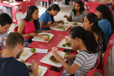 Restaurante do Campus Arapiraca já atende estudantes da comunidade universitária. Fotos: Thiago Prado