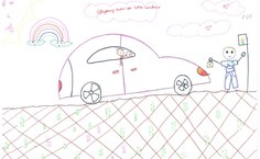 Desenho cedido pela coordenação da pesquisa com as crianças