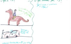 Desenho cedido pela coordenação da pesquisa com as crianças