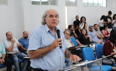 A audiência aberta à comunidade universitária contou com presença expressiva de estudantes, docentes e técnicos-administrativos.