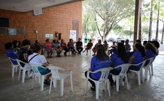 Evento foi realizado no hall da Reitoria. Foto: Blenda Machado