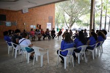 Evento foi realizado no hall da Reitoria. Foto: Blenda Machado