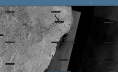 Manchas de petróleo no Espírito Santo. Fonte: Lapis