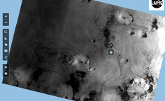 Imagem do satélite Sentinel-1A, de 29 de setembro, mostra manchas de óleo. Fonte: Lapis