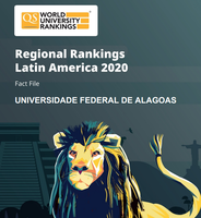 Mais uma vez a Ufal é destaque em ranking internacional