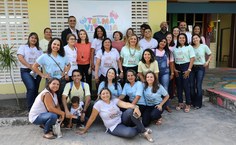 Equipe da Unidade Educacional Professora Telma Vitória