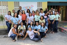 Equipe da Unidade Educacional Professora Telma Vitória