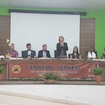Reitora participa da abertura do 5º Enneabi e da 1ª edição do Eneal