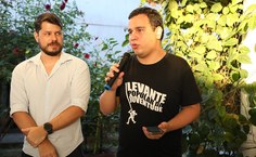 Presidente do CA  de Biologia Jackson Araújo