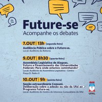 Ufal inicia semana de discussões sobre o Future-se
