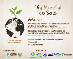 Dia Mundial do Solo terá comemoração no Campus Arapiraca