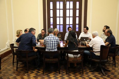 Reunião foi realizada com pesquisadores na Associação Comercial. Fotos: Thiago Prado