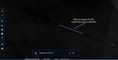 Lapis afirma que mancha por navio no RN pode não explicar origem do vazamento