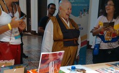 Visita da Monja Coen ao Pina Ilustra