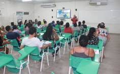 Atividade com pais e responsáveis do Paespe