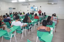 Atividade com pais e responsáveis do Paespe