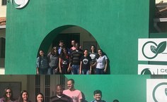 Alunos visitam a incubadora