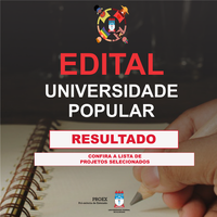 Proex divulga resultado parcial do edital Universidade Popular