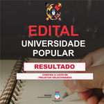 Proex divulga resultado parcial do edital Universidade Popular
