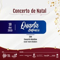 Ufal encerra Quarta Sinfônica 2019 em concerto natalino