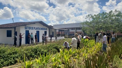 Jardim Botânico de Alagoas fica no Campus de Engenharias e Ciências Agrárias. Foto: Lenilda Luna