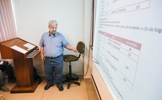 Ricardo Sarmento apresentou o projeto do Centro de Monitoramento para os participantes