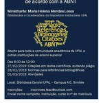 Feac realiza seminário sobre citações e referências para textos científicos