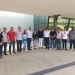 Gestão se reúne para acompanhar obra do Eixo Saúde em Arapiraca