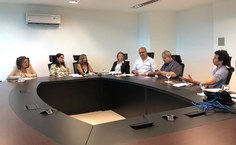 Reitora também participou de reunião no MPF. Foto: MPF/AL