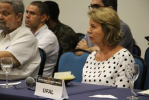 Reitora participou da reunião junto a comitiva da Ufal e outros órgãos