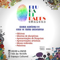 ‘Pluralidades cênicas’ acontece na Ufal de 25 a 29 de março