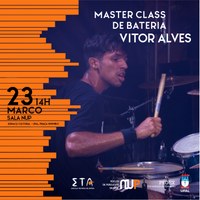 Baterista paraibano dará master class no Espaço Cultural da Ufal