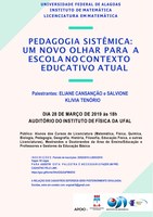 Instituto de Matemática oferece curso e palestra para estudantes e educadores