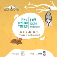 Fim de Semana no Museu traz edição sobre pequenos mamíferos