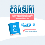 Consuni realiza sessão extraordinária nesta sexta-feira