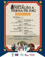 Escola Técnica de Artes e Fundação Cultural promovem oficinas de perna de pau