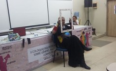 Intervenção cultural realizada na abertura do evento. Foto Renata Morais