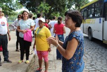 GPMI na ação de conscientização para respeito aos idosos