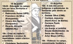 Programação do Seminário