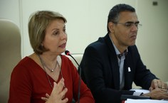 Sessão do Consuni para apreciação do PDI. Foto: Thiago Prado