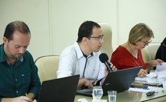 Sessão do Consuni para apreciação do PDI. Foto: Thiago Prado