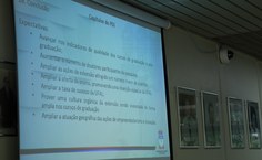 Sessão do Consuni para apreciação do PDI. Foto: Thiago Prado