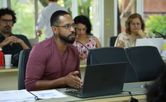 Sessão do Consuni para apreciação do PDI. Foto: Thiago Prado