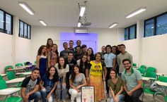 Participantes da oficina ministrada pela professora Edna Bezerra